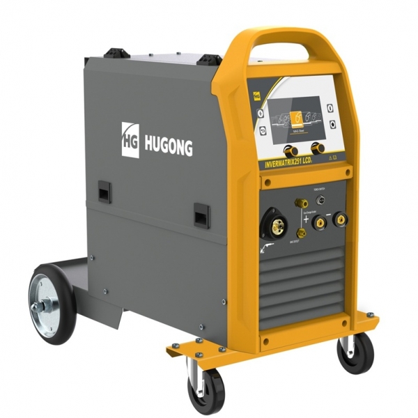 Pulse MIG welding machine with LCD display Hugong INVERMATRIX251LCD 250A Pulse MIG welding machine with LCD display Hugong INVERMATRIX251LCD 250A