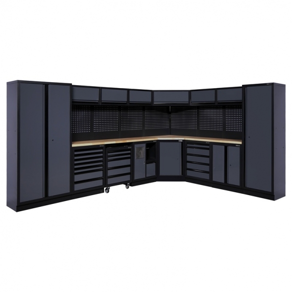 Corner workbench set BULLRAM Valkenpower
