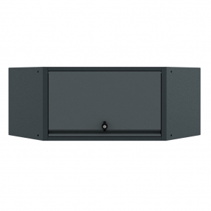 Hanging small one-door corner cabinet Valkenpower | Baltic Diag