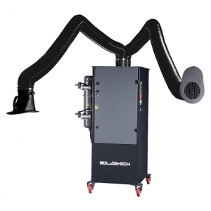 Mobile welding fume extraction system 1.1 kW, two hoses | Baltic Diag Mobile welding fume extraction system 1.1 kW, two hoses | Baltic Diag