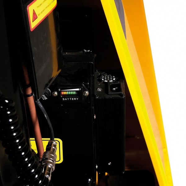 Semi-electric pallet stacker PS10SB Mammuth | Baltic Diag Semi-electric pallet stacker PS10SB Mammuth | Baltic Diag