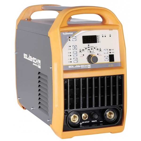 TIG welding machine with controlled torch 200A TIG welding machine with controlled torch 200A