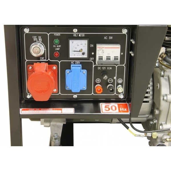 Diesel electric generator 230V / 400V, 4,6 kW | Baltic Diag