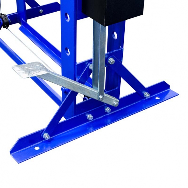 Hydraulic 50 ton foot operated press Mammuth SP50HHV | Baltic Diag