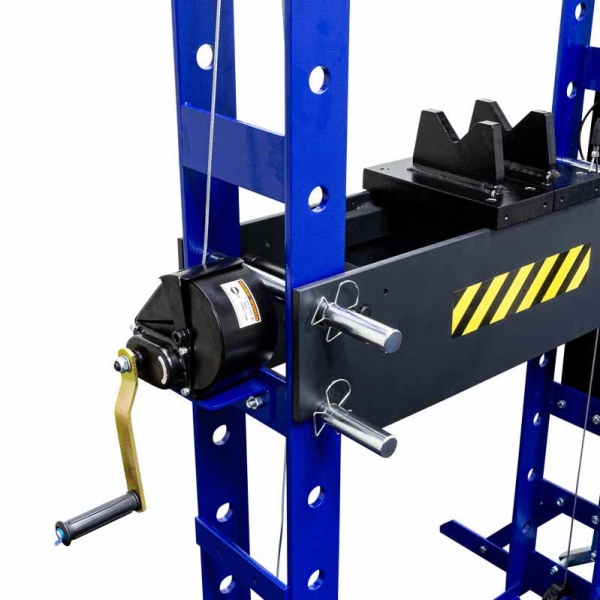 Hydraulic 50 ton foot operated press Mammuth SP50HHV | Baltic Diag