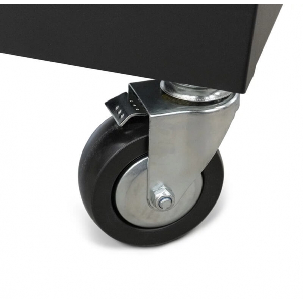 Mobile workshop trolley with 9 drawers and wooden worktop Weber | Baltic Diag