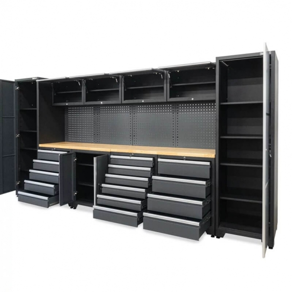 Professional 16-piece workshop cabinet system Weber 610 | Baltic Diag Professional 16-piece workshop cabinet system Weber 610 | Baltic Diag