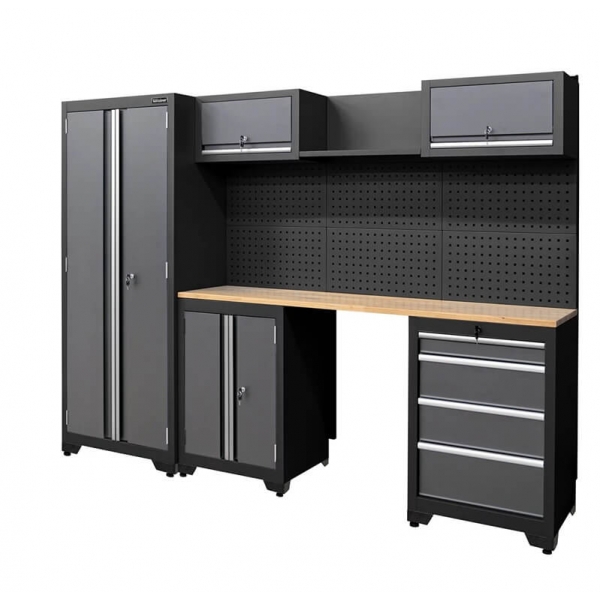 Professional 13-piece workshop cabinet system Weber 450