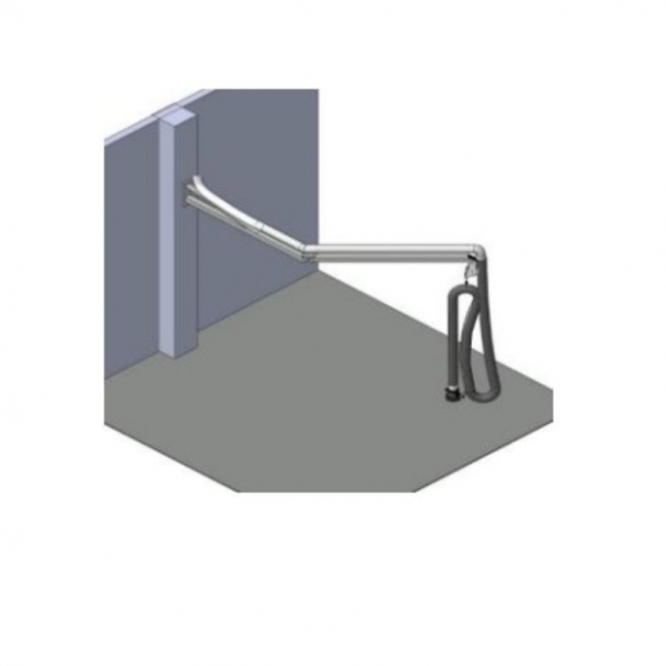 Flexible exhaust gas extraction boom system GSBAN6-150G/HT5 WORKY
