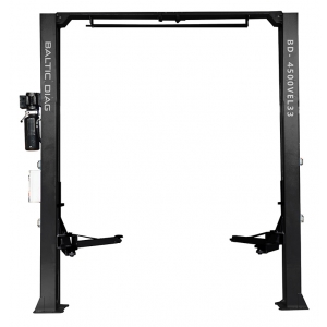 Двухстоечный подъемник с электромагнитной блокировкой и 3+3 ступенчатыми стрелами, 4,5 т BD-4500VEL33 | Baltic Diag