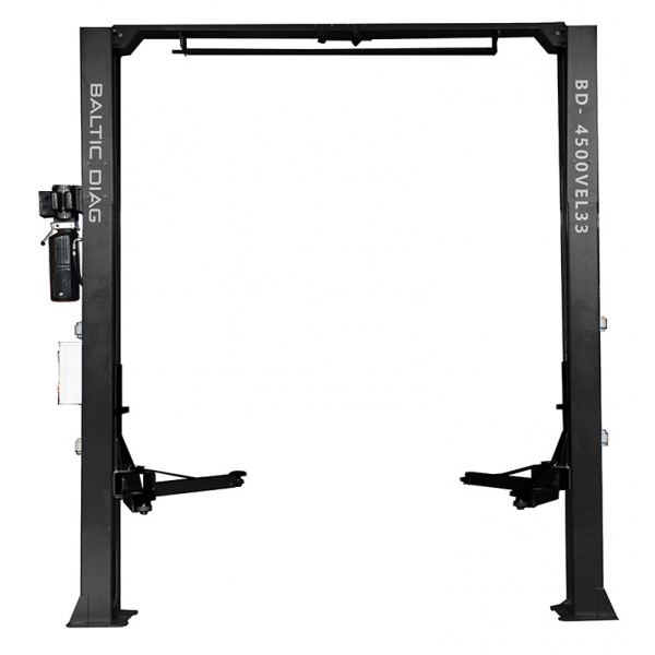 Двухстоечный подъемник с электромагнитной блокировкой и 3+3 ступенчатыми стрелами, 4,5 т BD-4500VEL33 | Baltic Diag