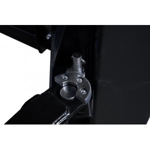 Double post lifter with electromagnetic safety locking, 3 + 3-steps arms 4t BD-4000EL33 | Baltic Diag