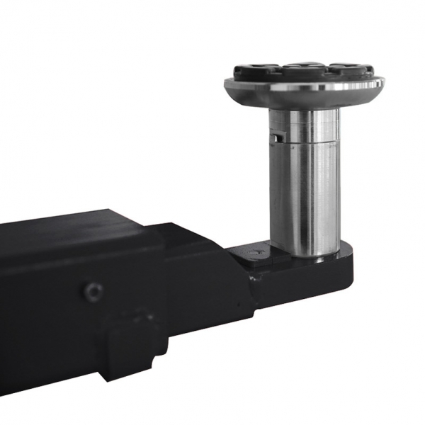 Double post lifter with electromagnetic safety locking, 3 + 3-steps arms 4t BD-4000EL33 | Baltic Diag