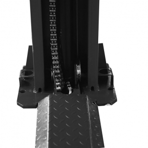 Double post lifter with electromagnetic safety locking, 3 + 3-steps arms 4t BD-4000EL33 | Baltic Diag