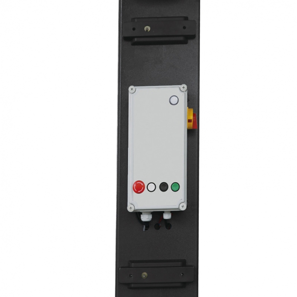 Double post lifter with electromagnetic safety locking, 3 + 3-steps arms 4t BD-4000EL33 | Baltic Diag