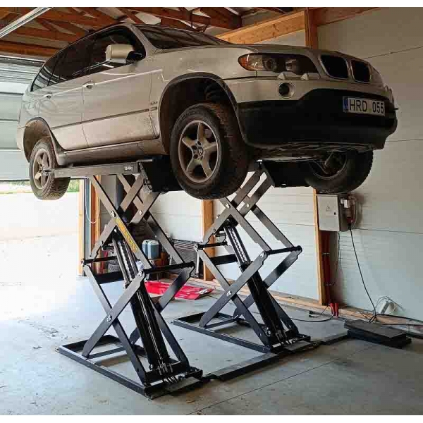 Double scissor lift BD-S4DE, 3500 kg | Baltic Diag