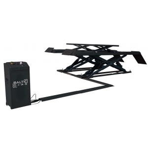 Ultra-low profile scissor lift with integrated secondary lift BD640WAF | Baltic Diag