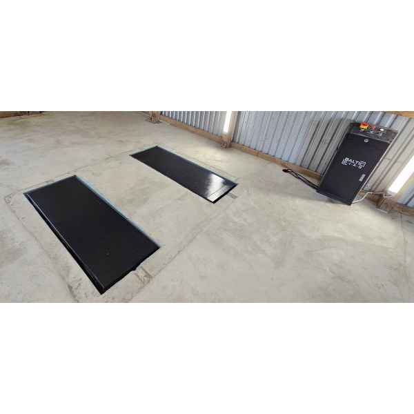 Recessed double scissor lift BD-S4, 3500 kg | Baltic Diag