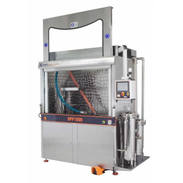 Universal DPF filter cleaning equipment KSP machine DPF1800 front door for all types of DPF filters