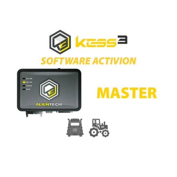 KESS3 Master Agriculture, Truck & Buses OBD, Bench Boot Activation License Alientech KESS3MA012 KESS3 Master Agriculture, Truck & Buses OBD, Bench Boot Activation License Alientech KESS3MA012