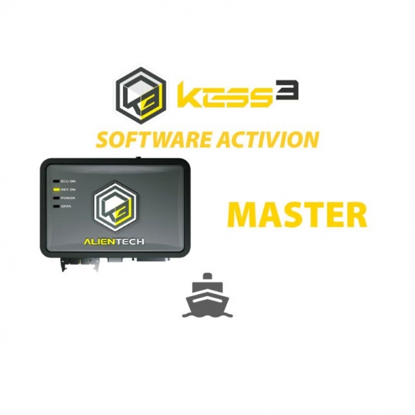 KESS3 Master Marine & PWC OBD, Bench Boot Activation Licence Alientech KESS3MA013
