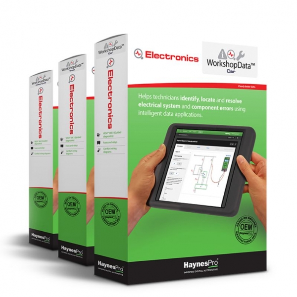 Autel HaynesPro Electonics 1 gada tehniskā datu bāze automašīnām