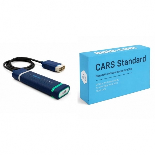 Autocom auto diagnostikas iekārta ICON VCI ar STANDARD CARS licenci