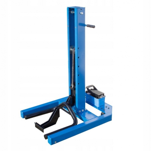 Single column pneumatic-hydraulic lift 1360 kg Single column pneumatic-hydraulic lift 1360 kg