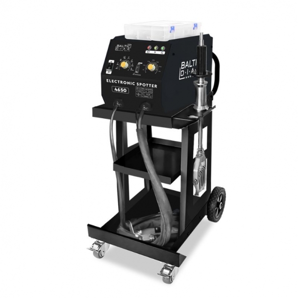 Automotive body spot welding equipment for steel with trolley, 4600A, 380V
