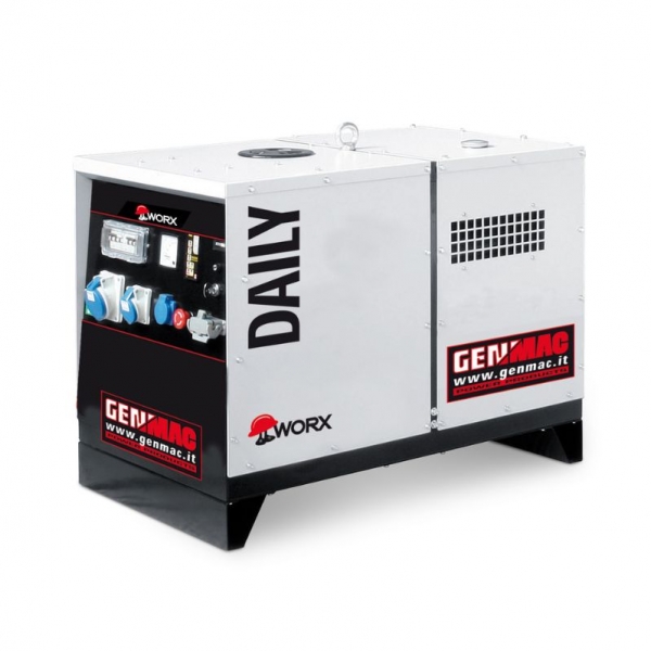 Gasoline generator 6.4 kW DAILY RG7300HS-M5 Genmac