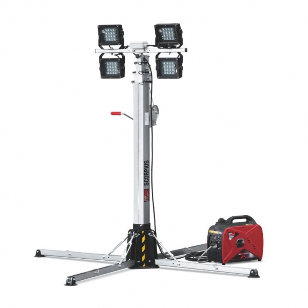 SCORPIUS TM7 Genmac freestanding lighting tower SCORPIUS TM7 Genmac freestanding lighting tower
