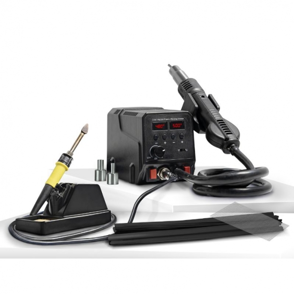 2 in 1 plastic welding and melting machine Hubitools