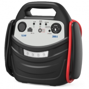 Multifunctional jump starter and charger 12/24 V 1200/2400 A 36 Ah