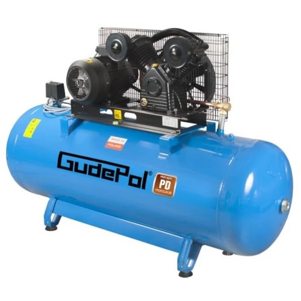 Поршневой воздушный компрессор Gudepol HD 100/500/1200, 500 л, 1200 л/мин, 10 бар
