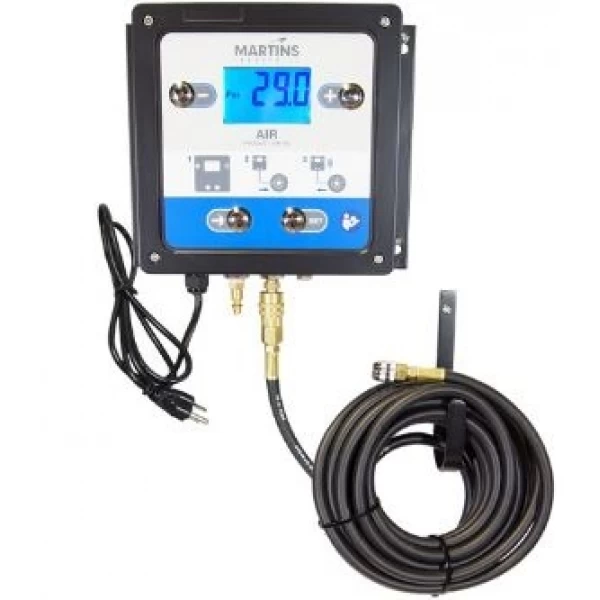Martins Industries MW-60 automātiskais riepu pumpētājs kravas automašīnu un speciālās tehnikas riteņiem