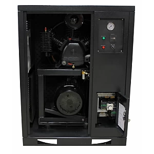 Zion Air CP55S12 piston air compressor with sound-insulated enclosure, 600 L/min, 12.5 bar, 5.5 kW