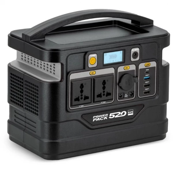 Pārnēsājama elektrostacija 500 W Power Pack 520 GYS