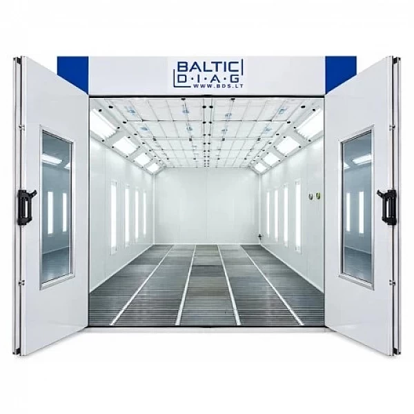 Spray booth BD-6400 with activated carbon filtration