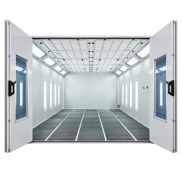 Spray booth BD-6400 with activated carbon filtration