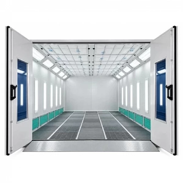 Spray booth BD-6400 with activated carbon filtration