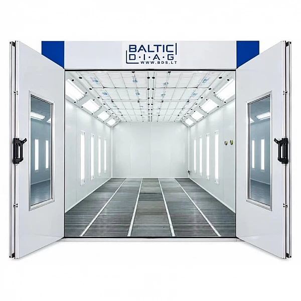 Gas-heated spray booth BD-6400-G