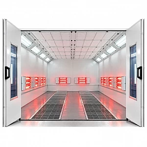 Gas-heated spray booth BD-6400-G