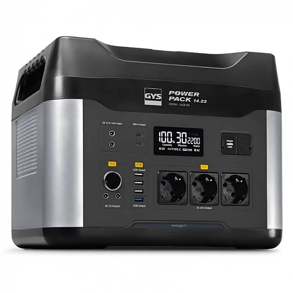 Pārnēsājama elektrostacija GYS Power Pack 14.22, 2000 W