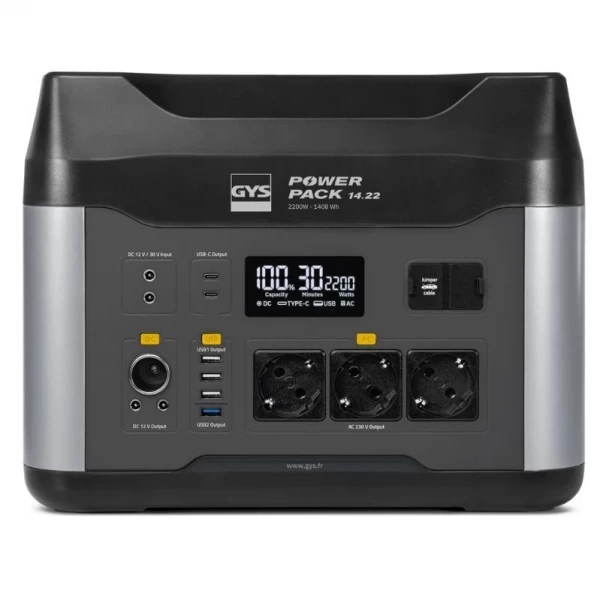Pārnēsājama elektrostacija GYS Power Pack 14.15 FC, 1500 W