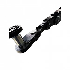 Two-post asymmetric lift with 3+3-stage universal arms, BD-4000EV Pro