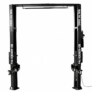 Two-post asymmetric lift with 3+3-stage universal arms, BD-4000EV Pro