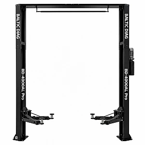 Two-post asymmetric lift with 2+3-stage arms, BD-4000AL Pro