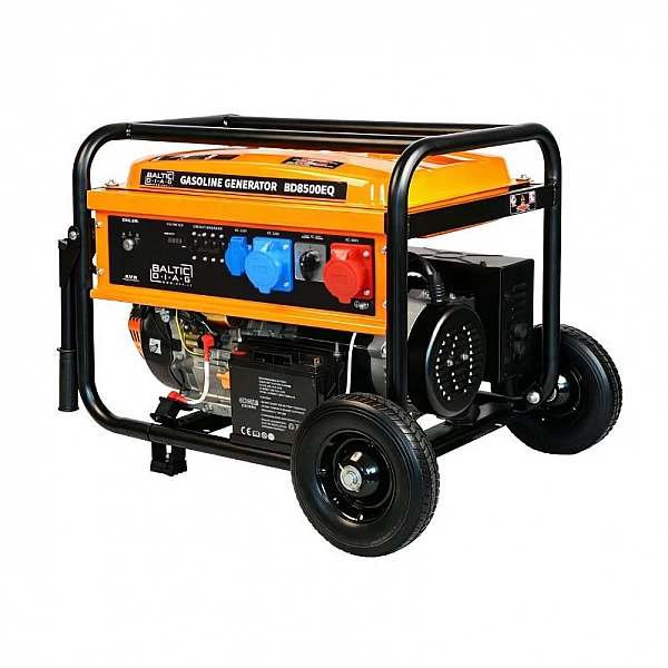 Benzīna ģenerators BD8500, 8 kW, 230 V / 400 V