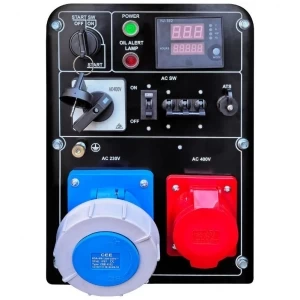 Valkenpower 10.5 kW portable diesel generator with a sound-insulated enclosure