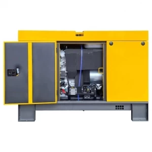 Valkenpower 16 kW portable diesel generator with a sound-insulated enclosure